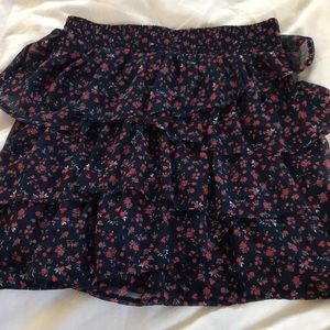 Ruffled Flower Skirt